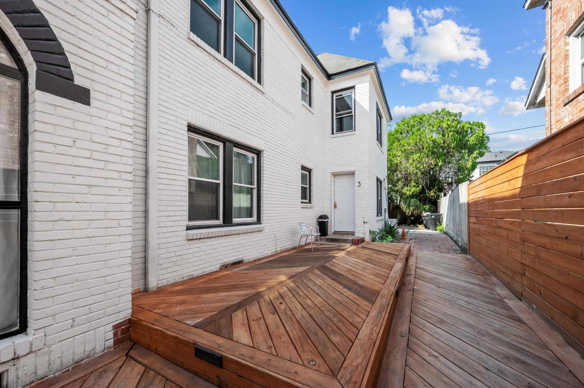 Chic Studio Apt In Central Houston With Free Park Exterior foto